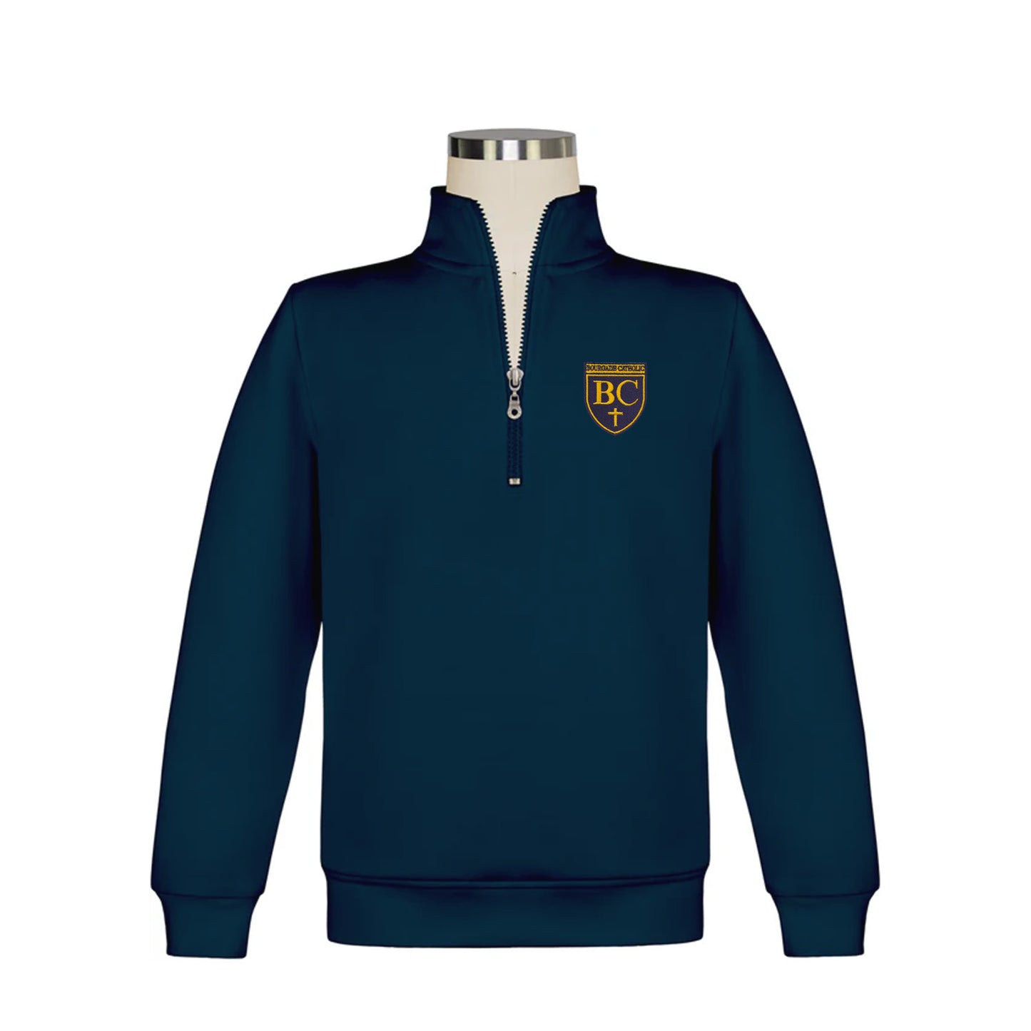 Bourgade Catholic Quarter Zip Pullover Sweatshirt