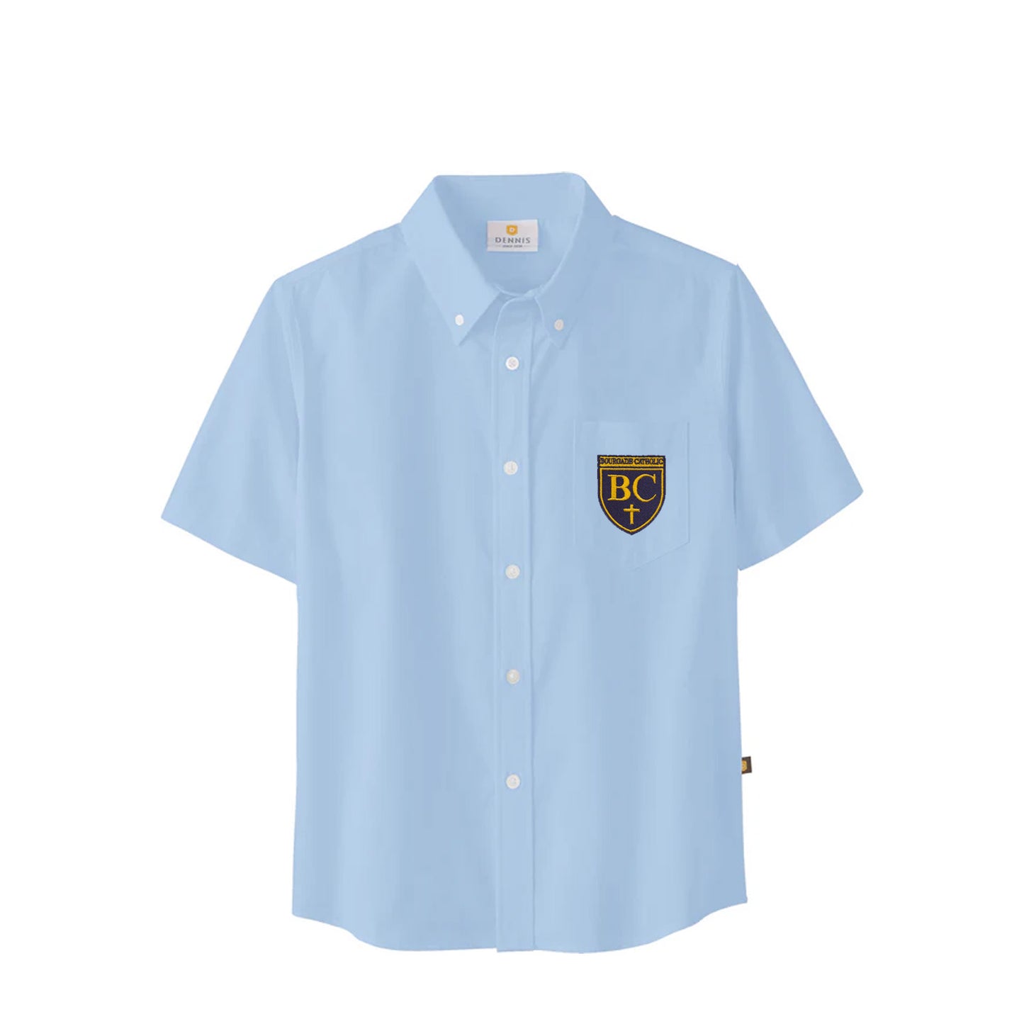 Bourgade Catholic Short Sleeve Oxford Shirt