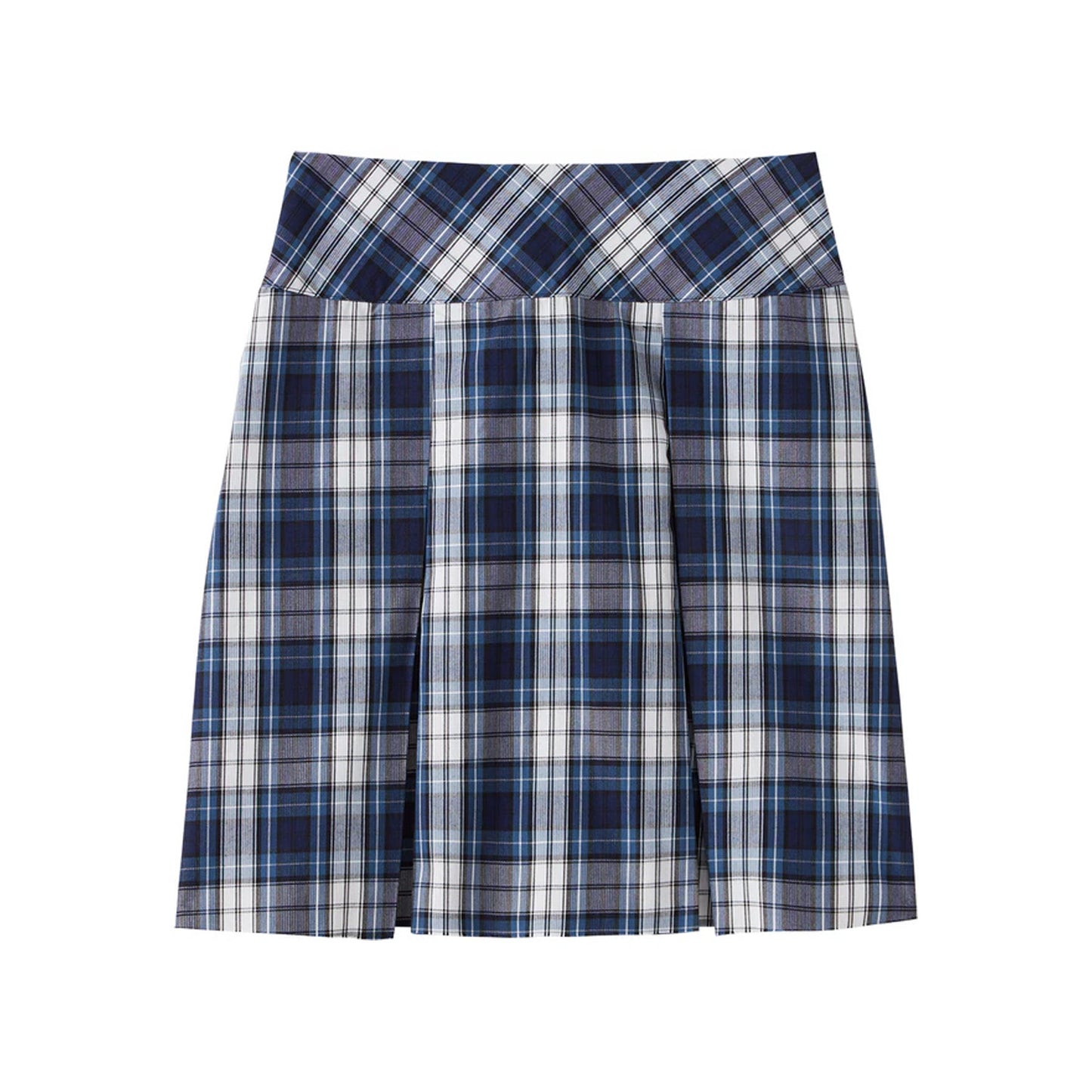 Christos Drop Yoke Pleat Skort