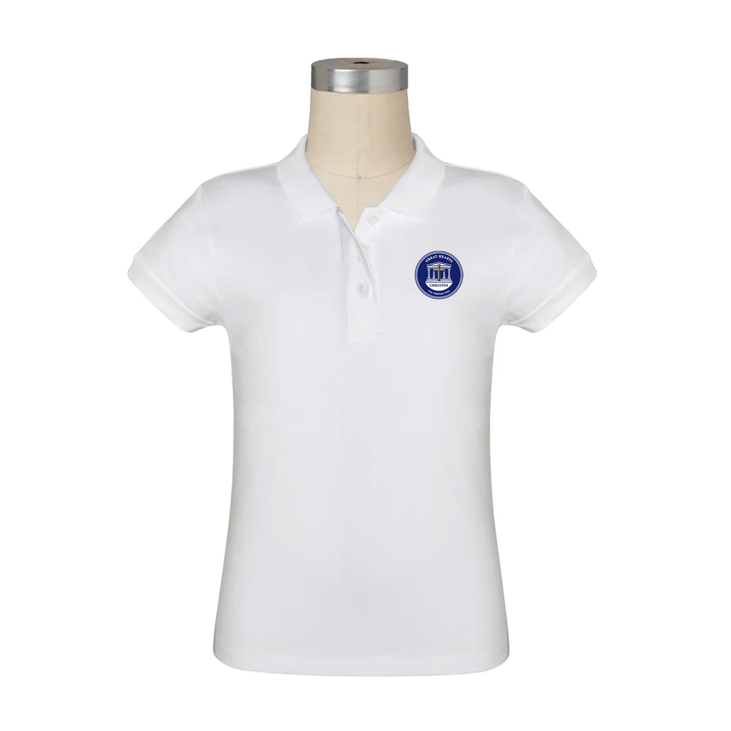 Christos Short Sleeve Feminine Fit Jersey Polo