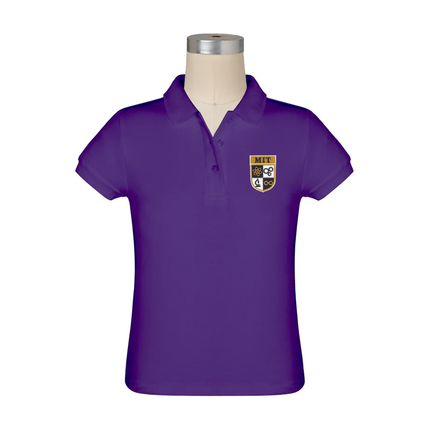 MIT Short Sleeve Feminine Fit Pique Polo