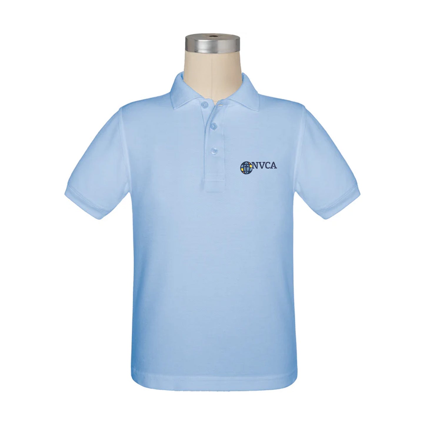 North Valley Christian Short Sleeve Pique Polo
