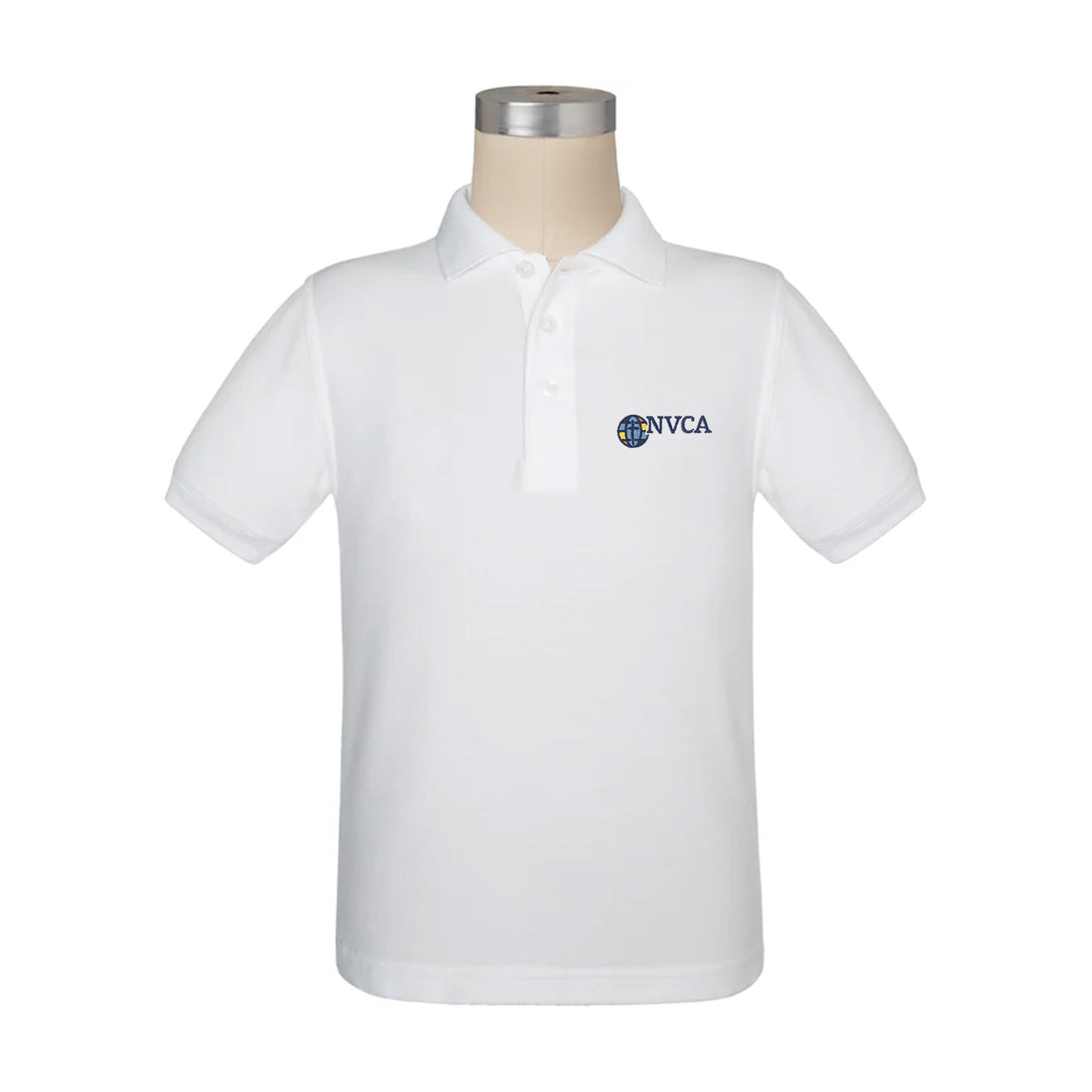 North Valley Christian Short Sleeve Pique Polo