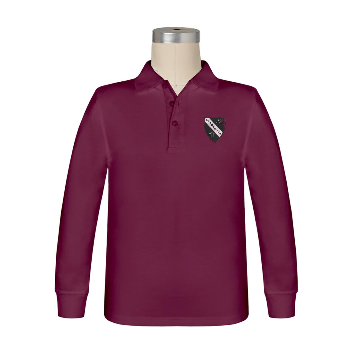 St Anthony Long Sleeve Jersey Polo