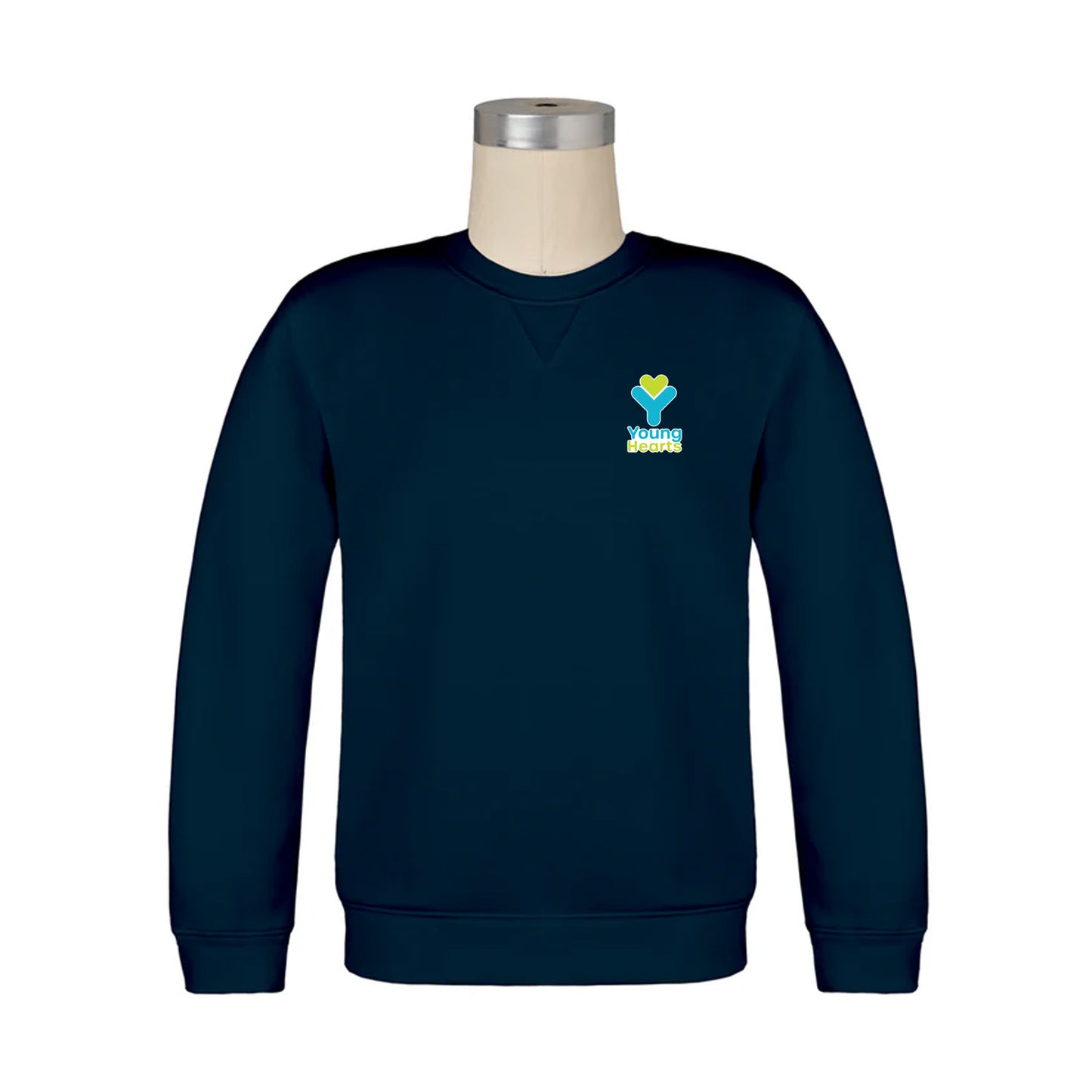 Young Hearts Crew Neck Sweatshirt