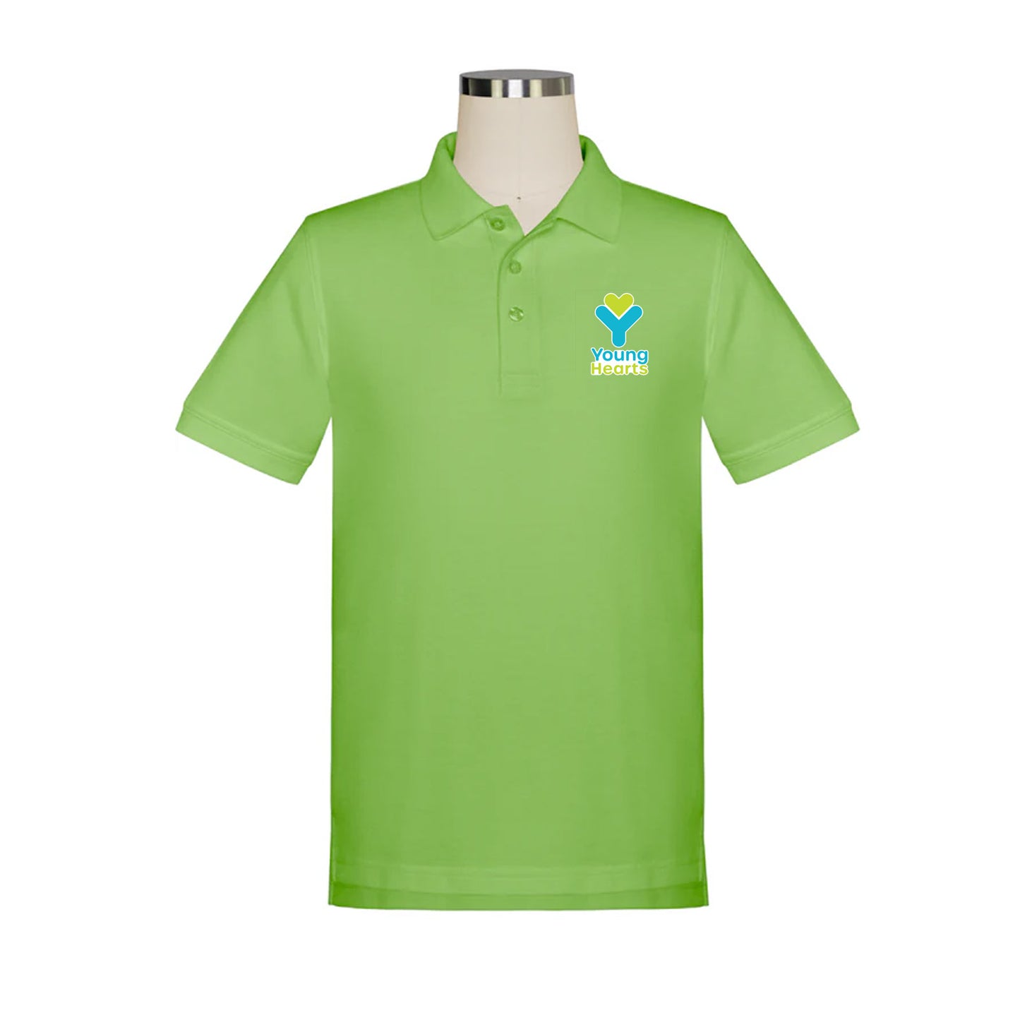 Young Hearts Short Sleeve Pique Polo