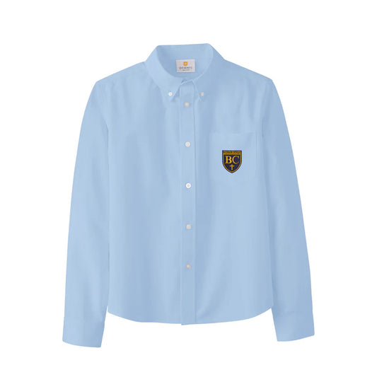 Bourgade Catholic Long Sleeve Oxford Shirt