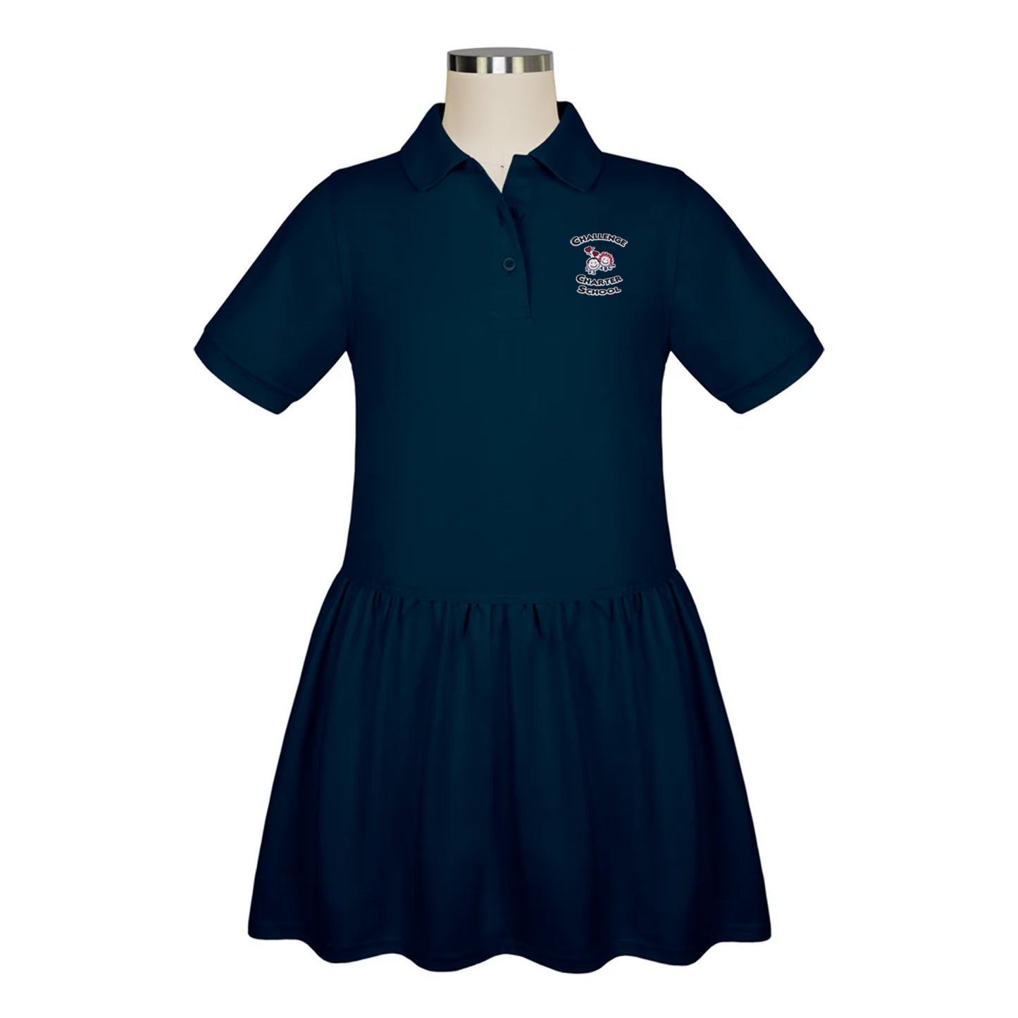 Challenge Charter Short Sleeve Jersey Polo Dress