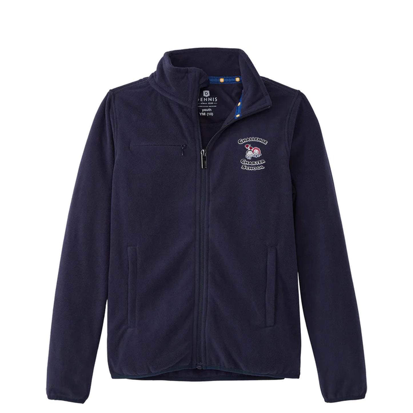 Challenge Charter Zip Front Microfleece Jacket