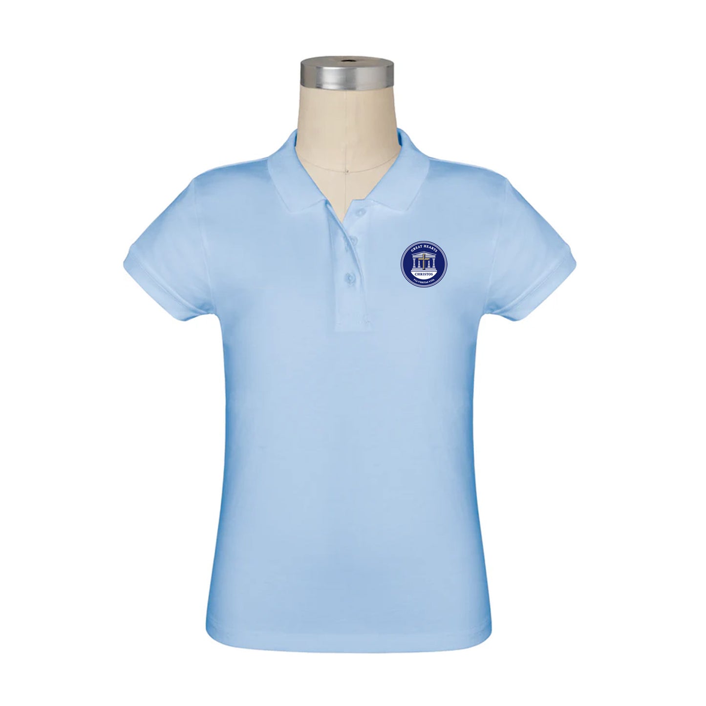 Christos Short Sleeve Feminine Fit Jersey Polo