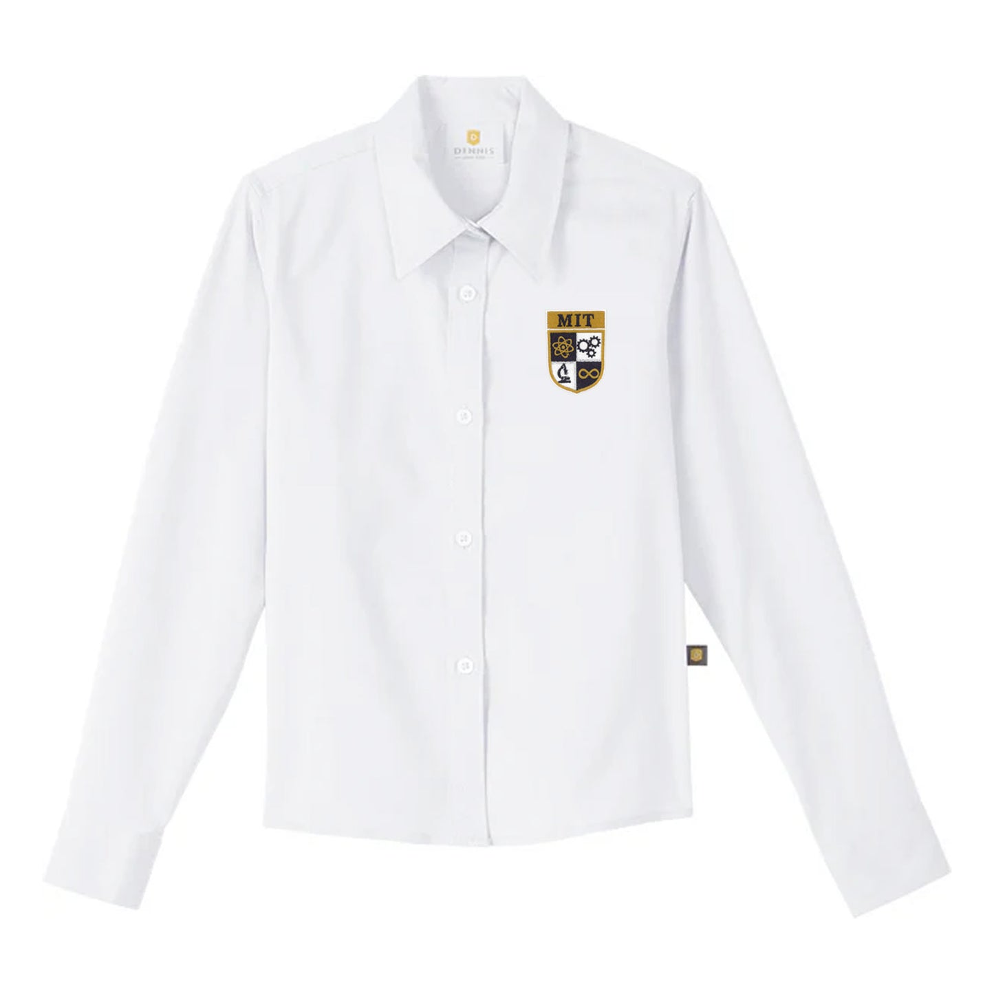 MIT Feminine Fit Long Sleeve Oxford Shirt