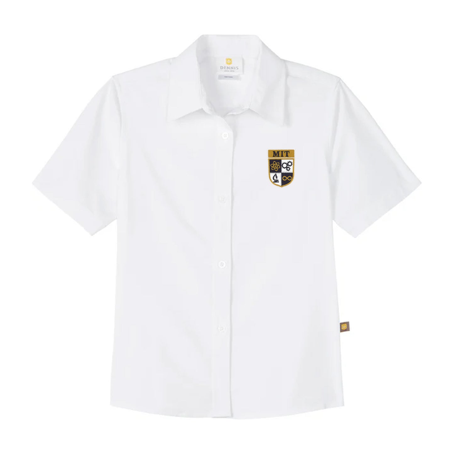 MIT Feminine Fit Short Sleeve Oxford Shirt