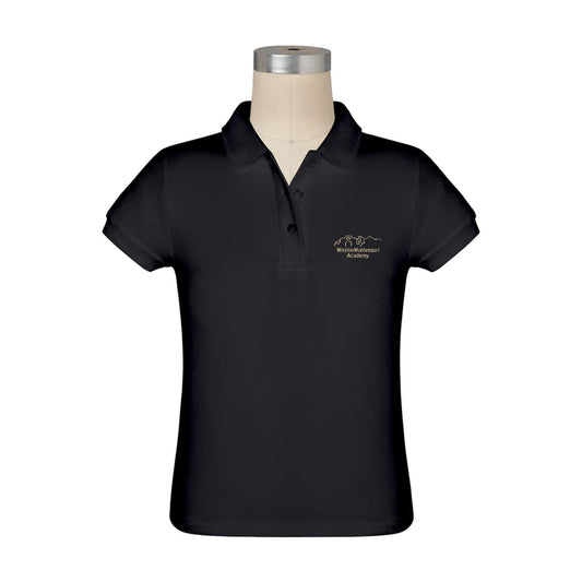 Mission Montessori Short Sleeve Feminine Fit Pique Polo