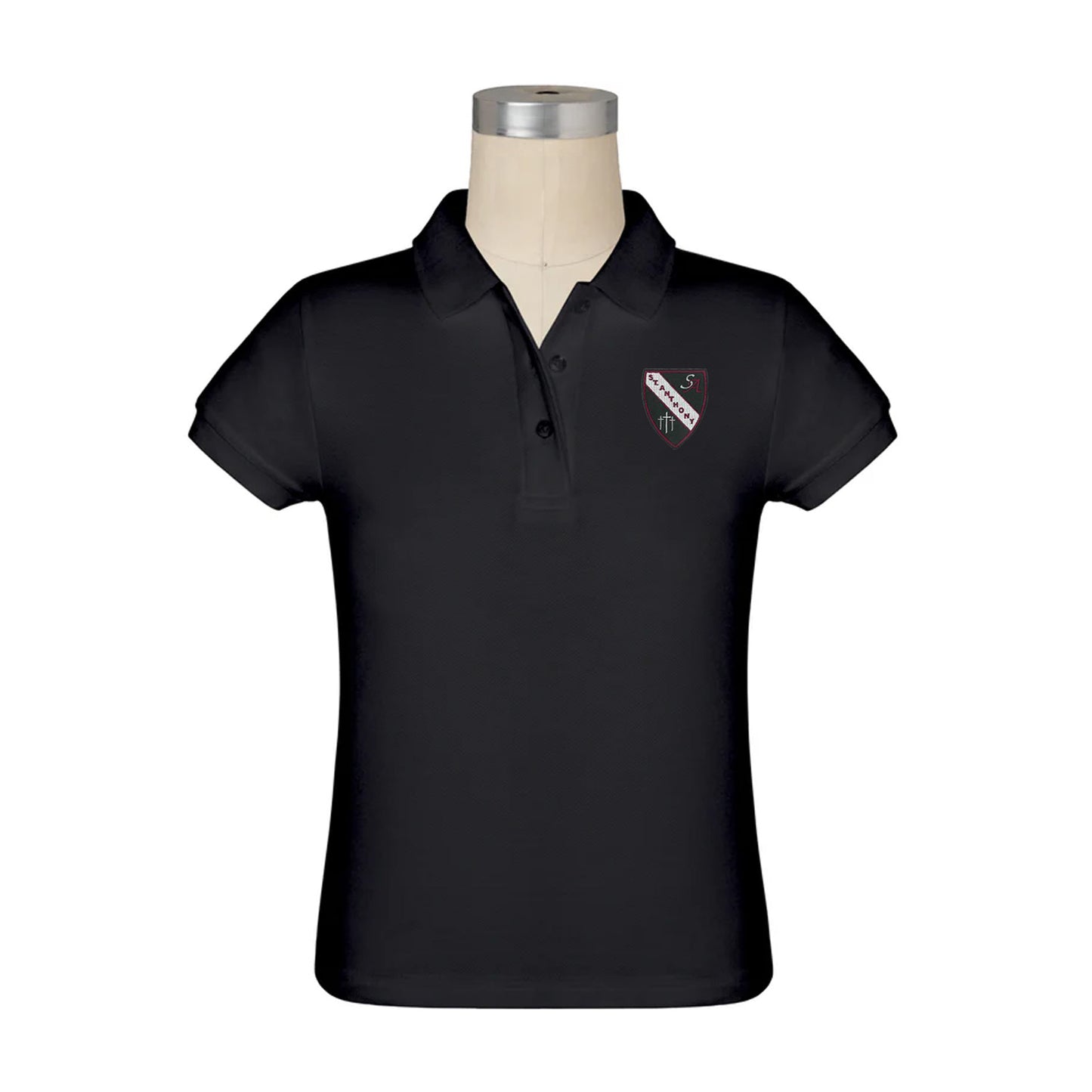 St Anthony Short Sleeve Feminine Fit Pique Polo